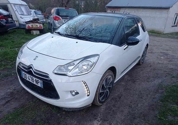 Citroen DS3 cena 11500 przebieg: 239000, rok produkcji 2014 z Rzeszów małe 106